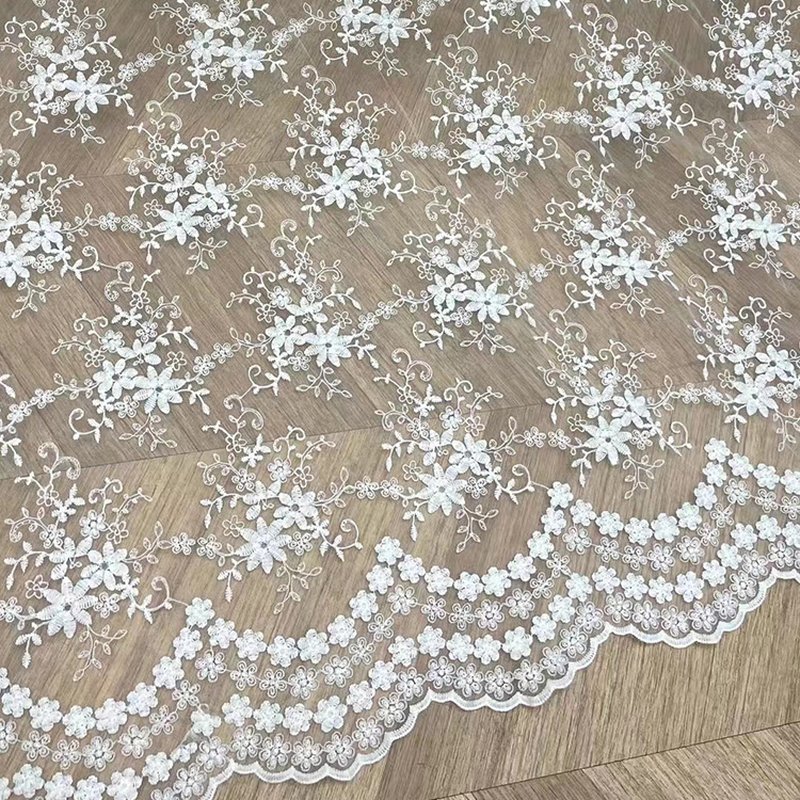 Water Soluble Women's Polyester Sequin Fabric for Women's Wear Wholesa 7